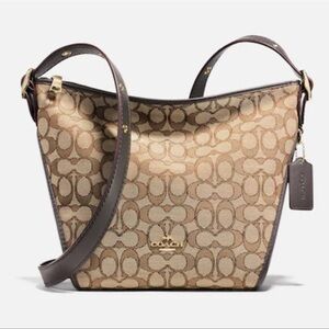 •Coach• Monogram Crossbody